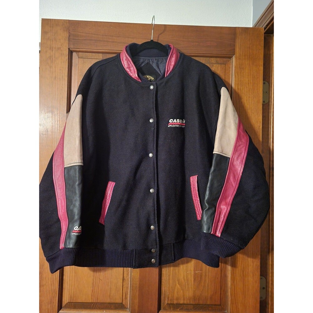 Vintage XL Case IH Lettermans jacket